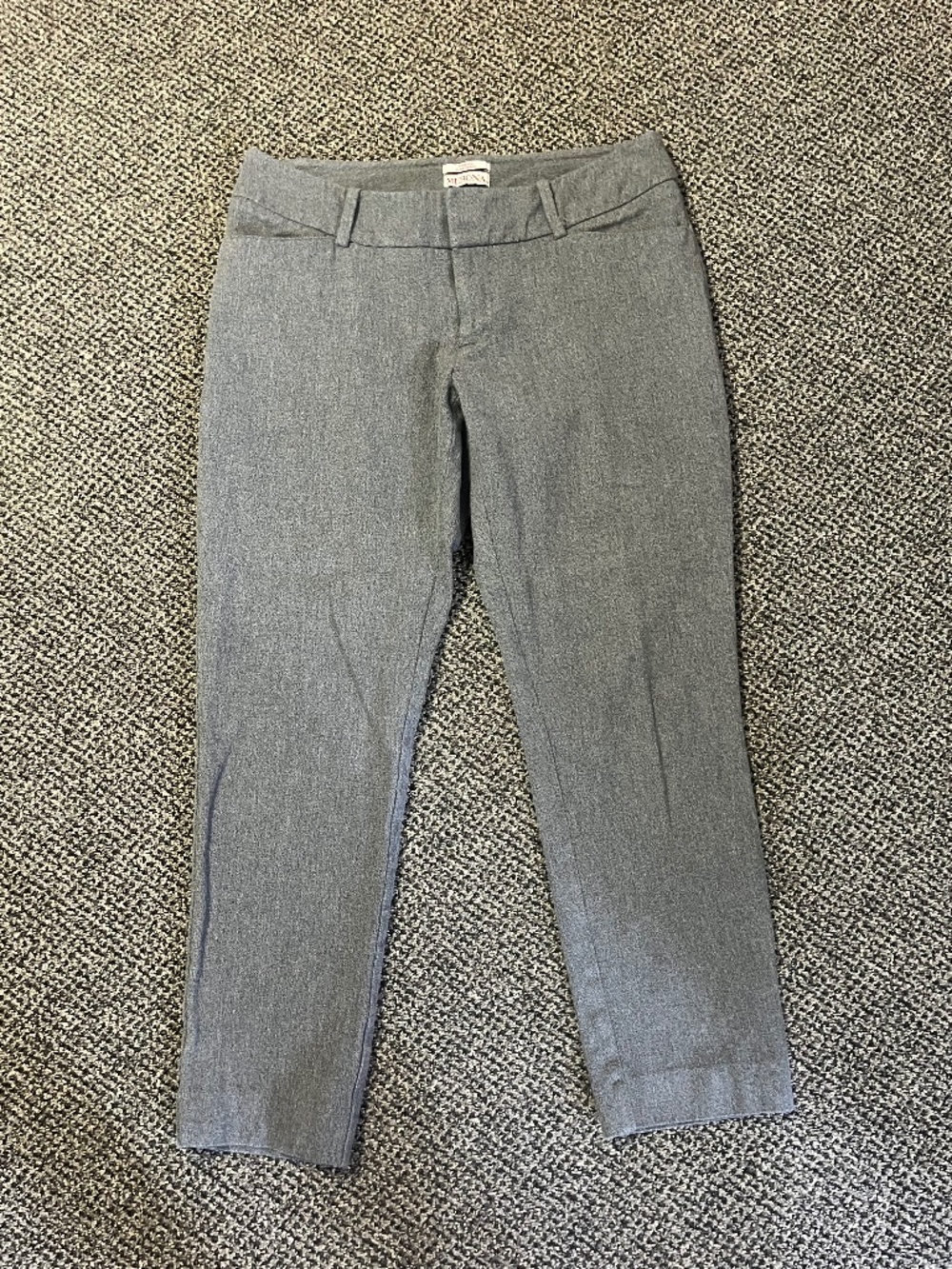Women's Merona Gray Dress Pants Casual Business Size 6